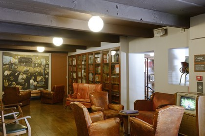 France, Rhone, Lyon, the College hotel, lobby