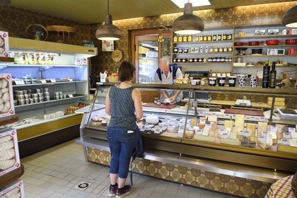 Switzerland, Canton of Vaud, Aigle, the dairy Laiterie du Collège