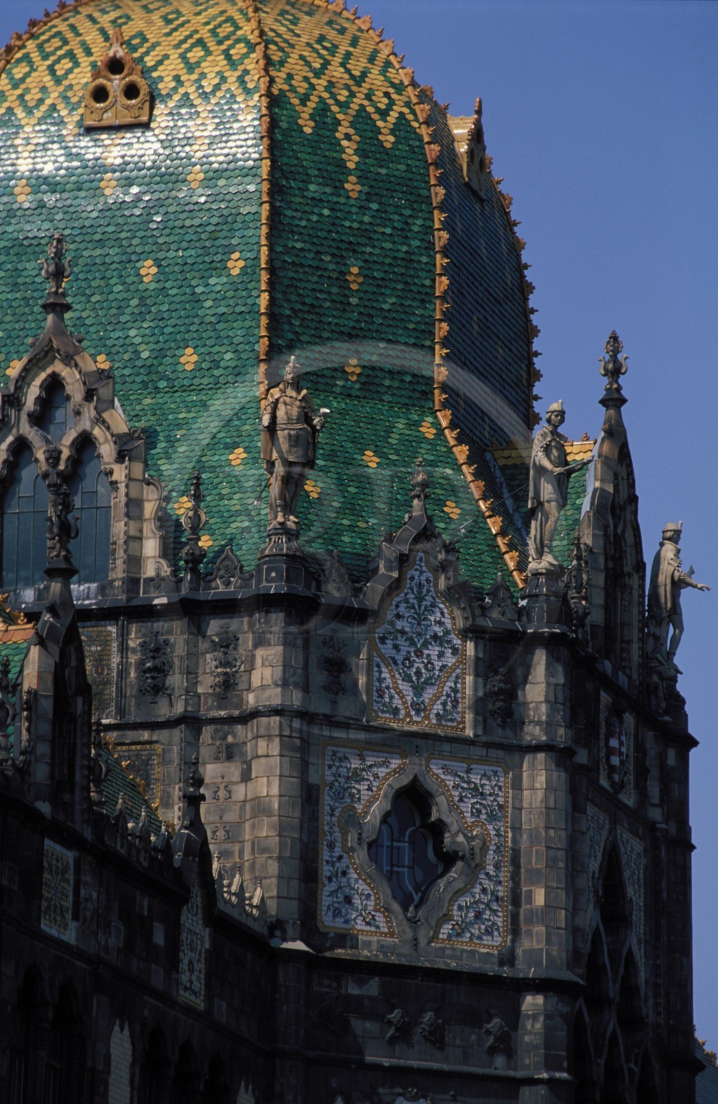 Hungary, Budapest (Pest), Applied Art muséum designed by Ödön Lechner