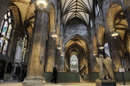 Royaume-Uni, Ecosse, Edimbourg, The Royal Mile, Saint Giles Cathedral