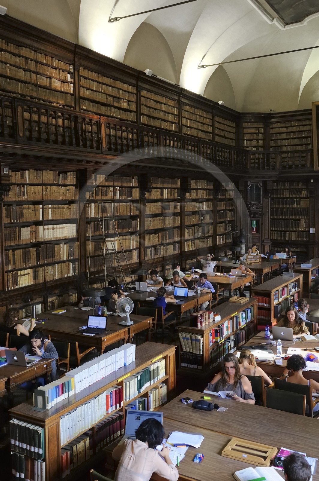 Italie, Lombardie, Milan, Académie de Brera (Accademia di Brera), bibliothèque Nationale de Brera (Biblioteca Nazionale Braidense)
