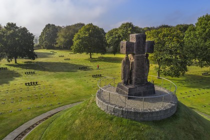France, Calvados, La Cambe, German military cemetery of the second world war