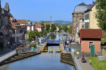 France, Bas Rhin (67), Saverne, canal de la Marne au Rhin