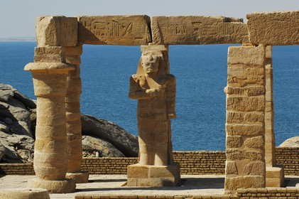 Egypte, Haute Egypte, Nubie, Lac Nasser, temple de Kalabsha