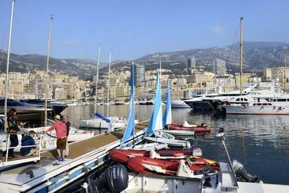 Principauté de Monaco, Monaco, port Hercule