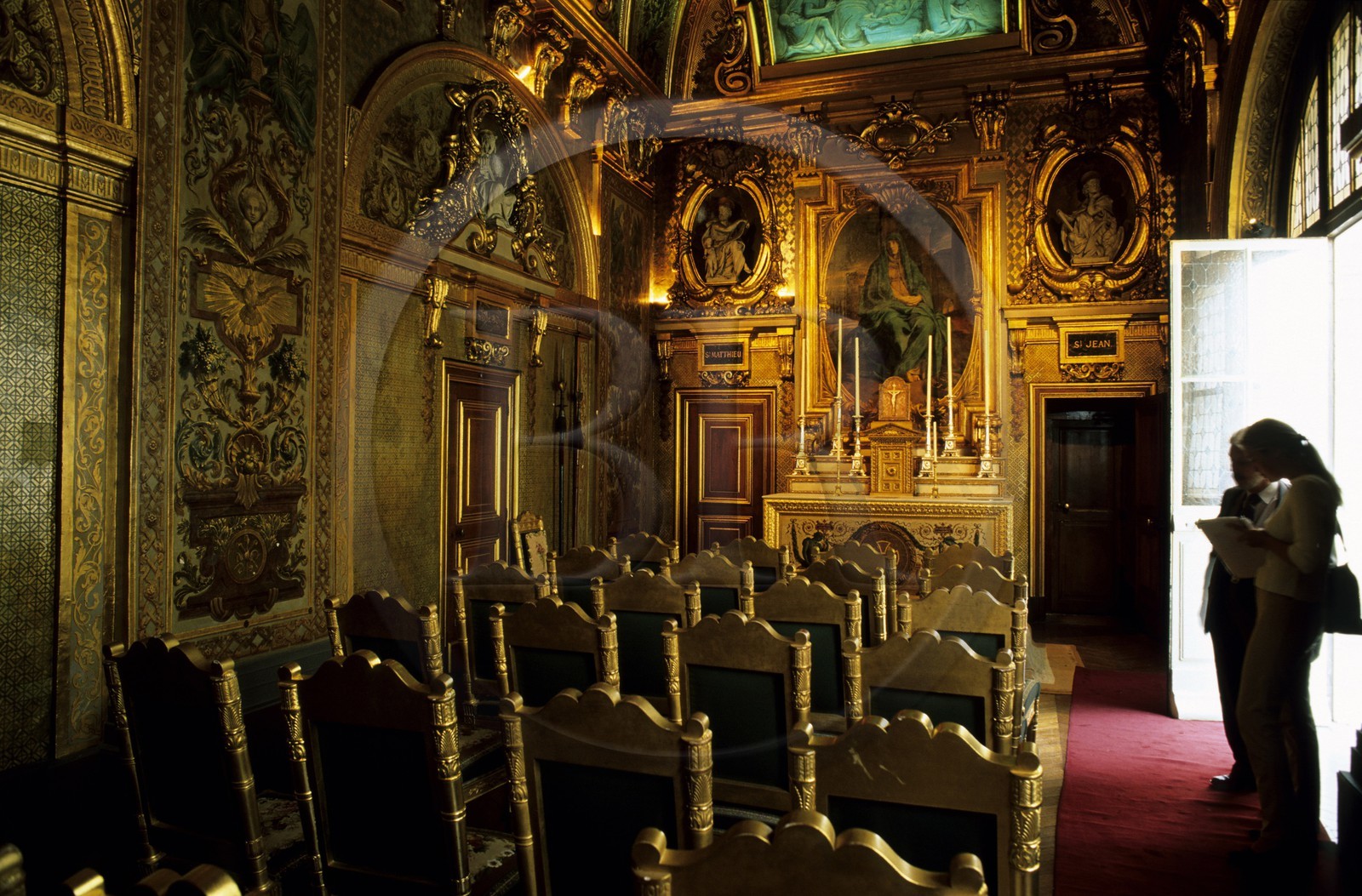 France, Paris (75), le Palais du Luxembourg, la Présidence, chapelle du couvent des Filles du Calvaire