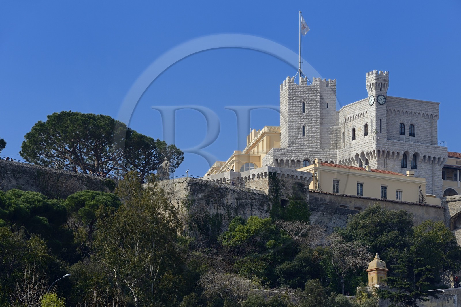 Principauté de Monaco, Monaco, le palais princier sur le Rocher Principauté de Monaco, Monaco, le palais princier sur le Rocher