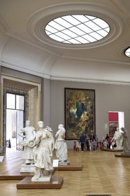 France, Paris, the Petit Palais, built on the occasion of the Universal Exhibition of 1900 by architect Charles Girault, houses the Fine Arts Museum of the Paris