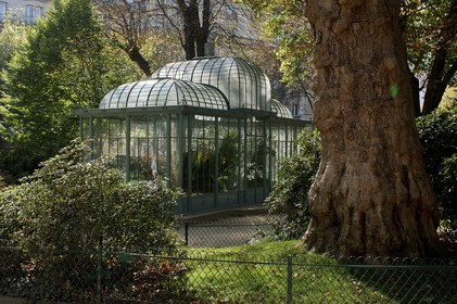 France, Paris (75), square Edouard Vaillant