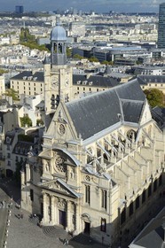 France, Paris (75), Quartier Latin, église Saint-Étienne du Mont