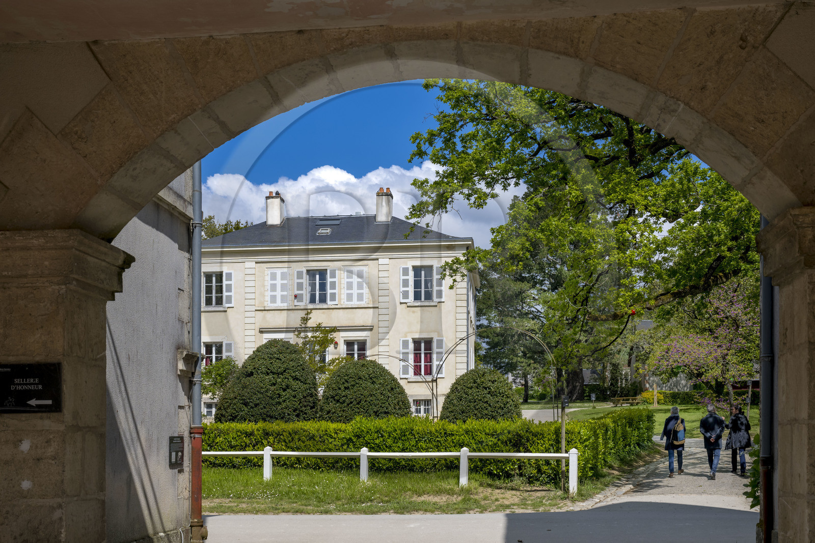 France, Vendée (85), La Roche-sur-Yon, le Haras de la Vendée ancien haras national conçu par Joseph Mallet (1846)