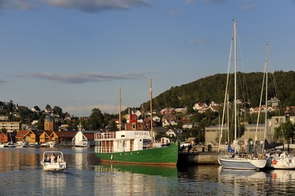 Norway, Rogaland County, Sandnes, harbour