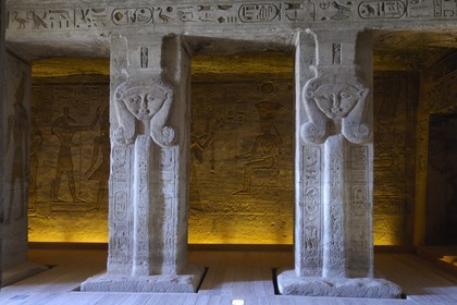 Egypt, Upper Egypt, Nubia, Abu Simbel, site listed as World Heritage by UNESCO, Ramesses II Temple