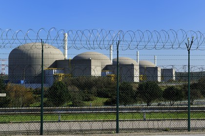France, Seine-Maritime (76), La centrale nucléaire de Paluel