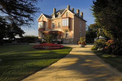 France, Manche, Cotentin, Granville, Christian Dior's house and public garden
