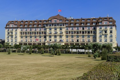 France, Calvados (14), Pays d'Auge, Deauville, l'Hotel Royal Barriere