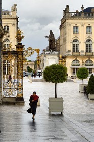 France, Meurthe-et-Moselle, Nancy, Place Stanislas (former Place Royale) built by Stanislas Leszczynski in the 18th century, listed as World Heritage by UNESCO