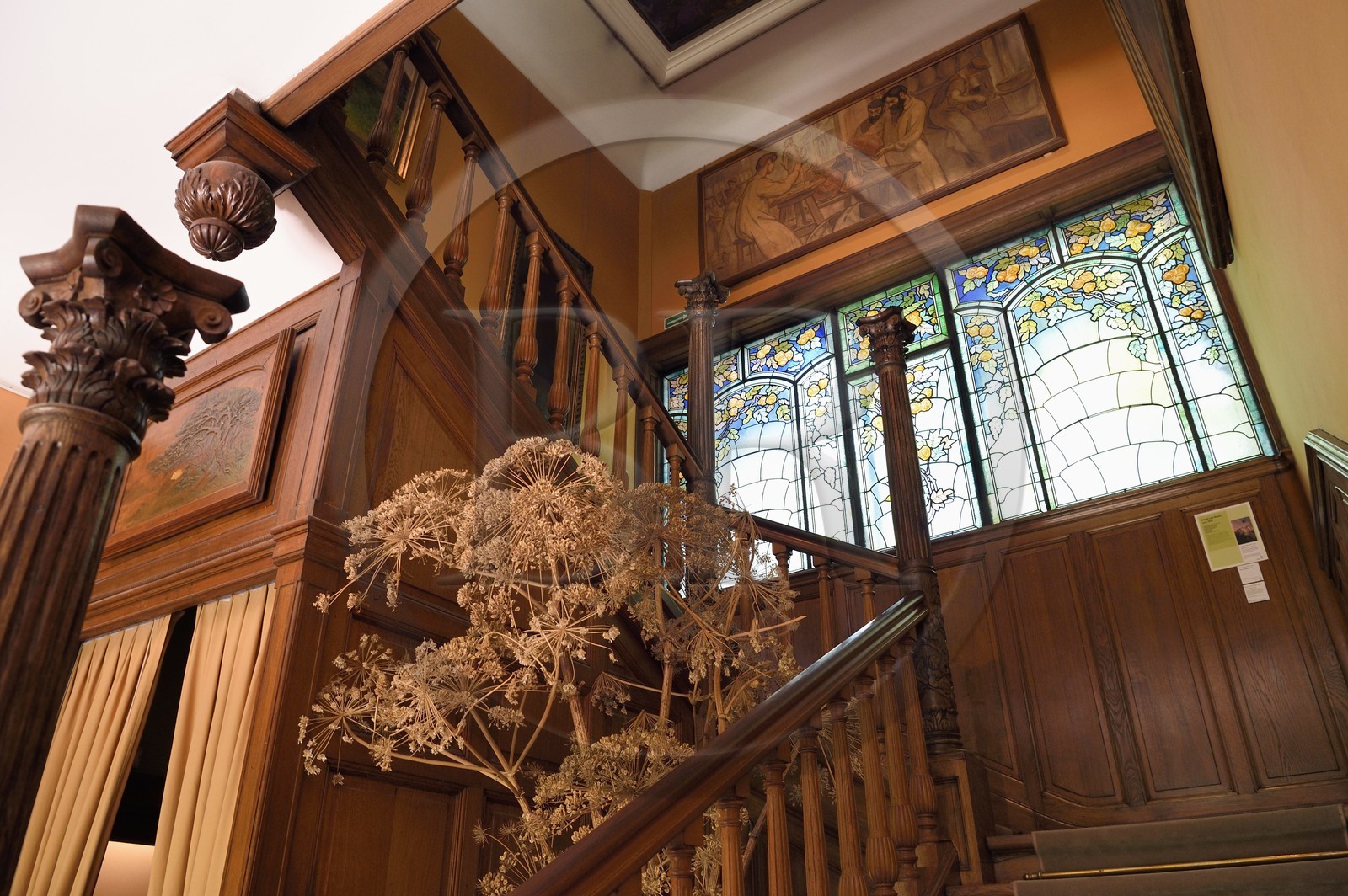 France, Meurthe-et-Moselle (54), Nancy, musée de l'Ecole de Nancy dans l'ancienne propriété d'Eugène Corbin