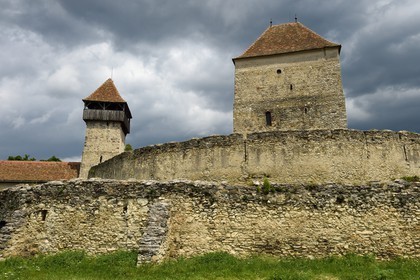 Romania, Transylvania, citadel of Calnic listed as World Heritage by UNESCO