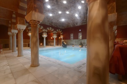 Spain, Andalusia, Cordoba, Hammam Al Andalus calle Corregidor Luís de la Cerda