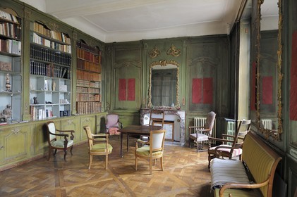 France, Côte d'Or (21), Dijon, intérieur de l'Hôtel particulier Maleteste