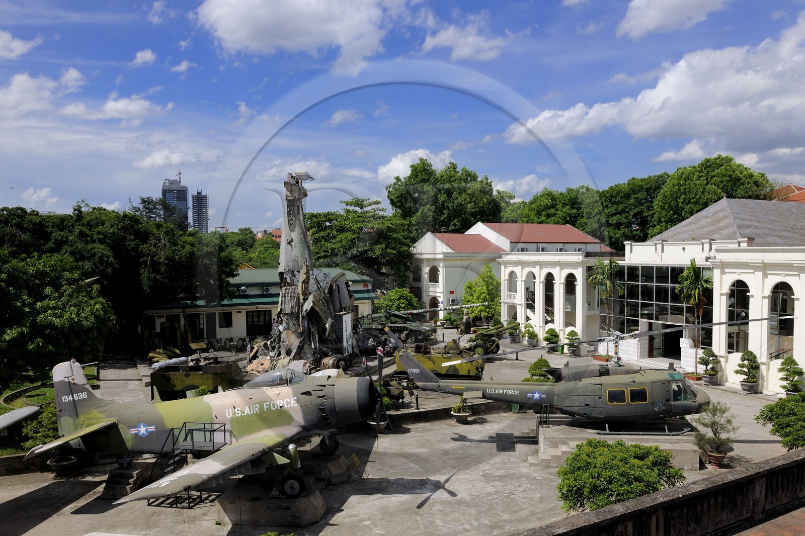 Vietnam, Hanoï, le musée de l'armée Vietnam, Hanoï, le musée de l'armée