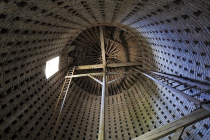 France, Loir et Cher, Chateau de Talcy, dovecote of the XVIe siècle