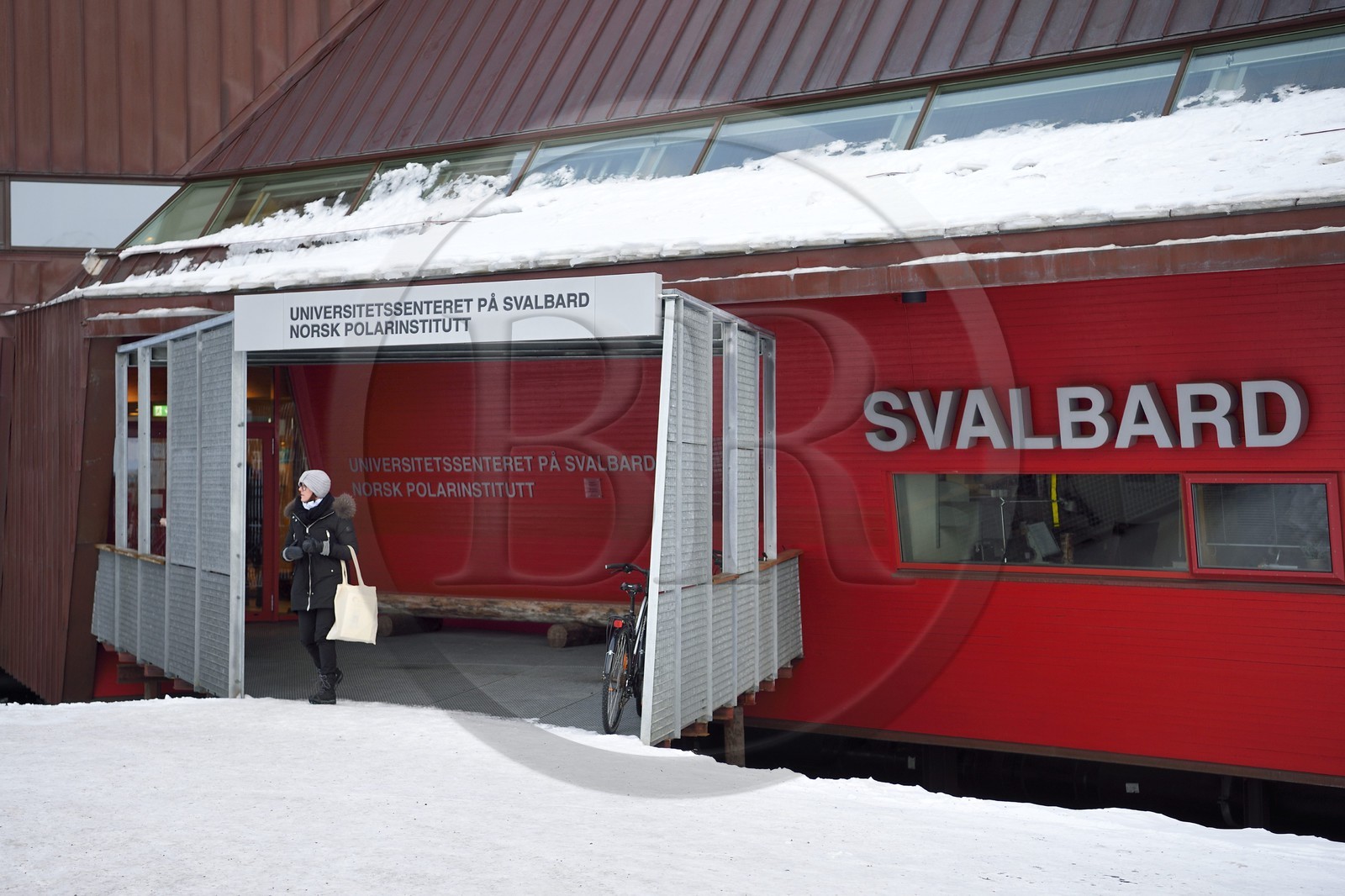 Norvège, Svalbard, Spitzberg, Longyearbyen, université du Svalbard