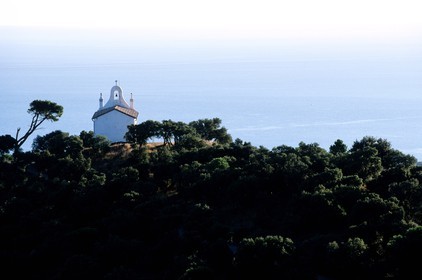 France, Pyrénées-Orientales (66), Banyuls-sur-Mer, chapelle de la Salette