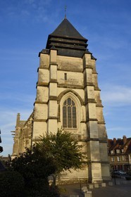 France, Calvados, Pays d'Auge, Pont l'Eveque, Saint-Michel church