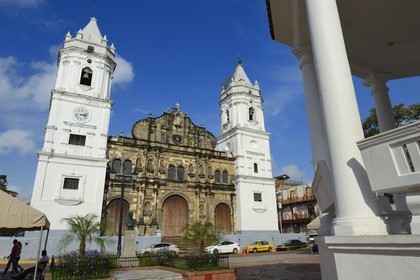 Panama, Panama City, historic town listed as World Heritage by UNESCO, Casco Antiguo (Viejo), Barrio San Felipe, the cathedral of the XVIIth century