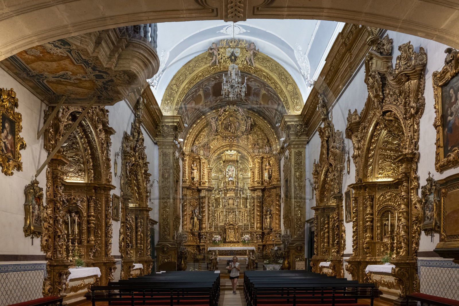 Portugal, Algarve, Faro, vieille ville, église do Carmo