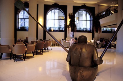 United Kingdom, London, Aldwych hotel' s entrance hall