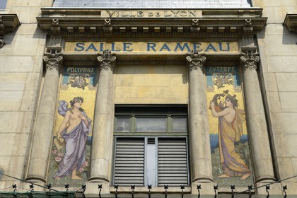 France, Rhone, Lyon, the theater Rameau at 29 rue de la Martinière