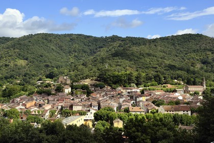 France, Var, Massif des Maures, the village of Collobrières