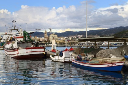 Espagne, Andalousie, Malaga, le port