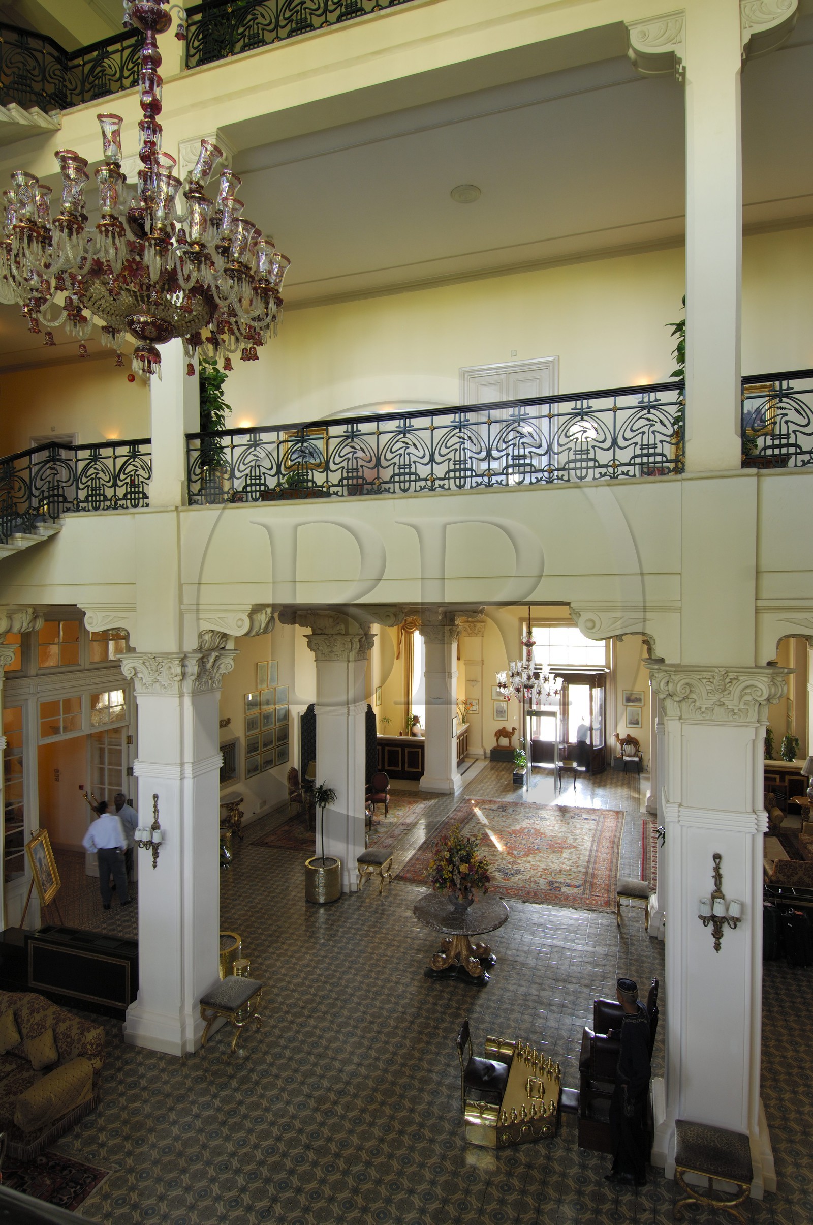 Egypte, Haute Egypte, vallée du Nil, Louxor, l'hotel Old Winter Palace Egypte, Haute Egypte, vallée du Nil, Louxor, l'hotel Old Winter Palace