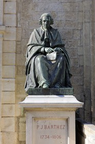 France, Herault, Montpellier, historical center, Medecine University, the main entrance