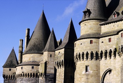 France, Ille-et-Vilaine (35), château de Vitré