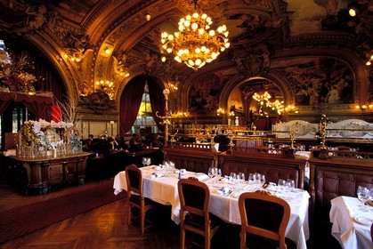 France, Paris (75), restaurant Le Train bleu de la gare de Lyon
