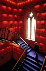 Royaume-Uni, Ecosse, Edimbourg, maison du festival d' Edimbourg (ancienne église transformée)