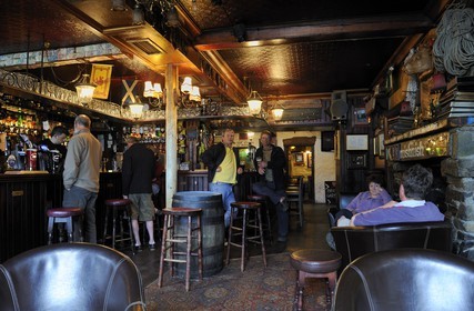 Royaume-Uni, Ecosse, Highland, Hébrides intérieures, Ile de Mull, Tobermory, the Mishnish hotel et pub