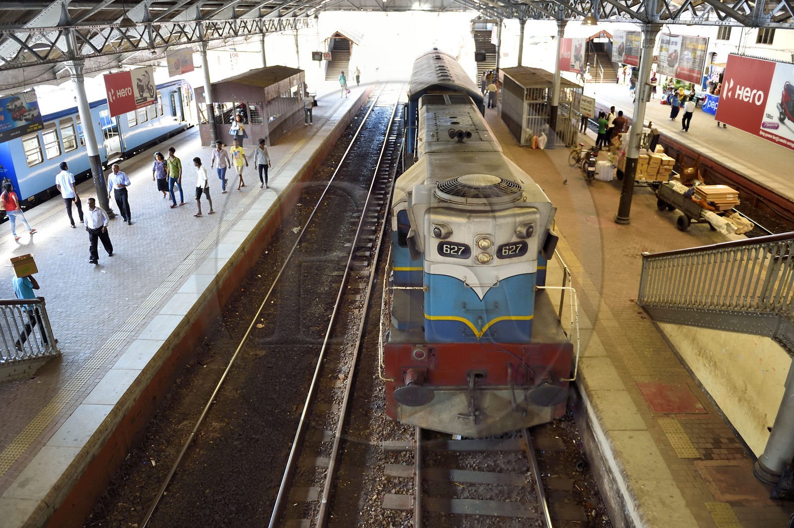 Sri Lanka, Colombo, gare centrale du Fort