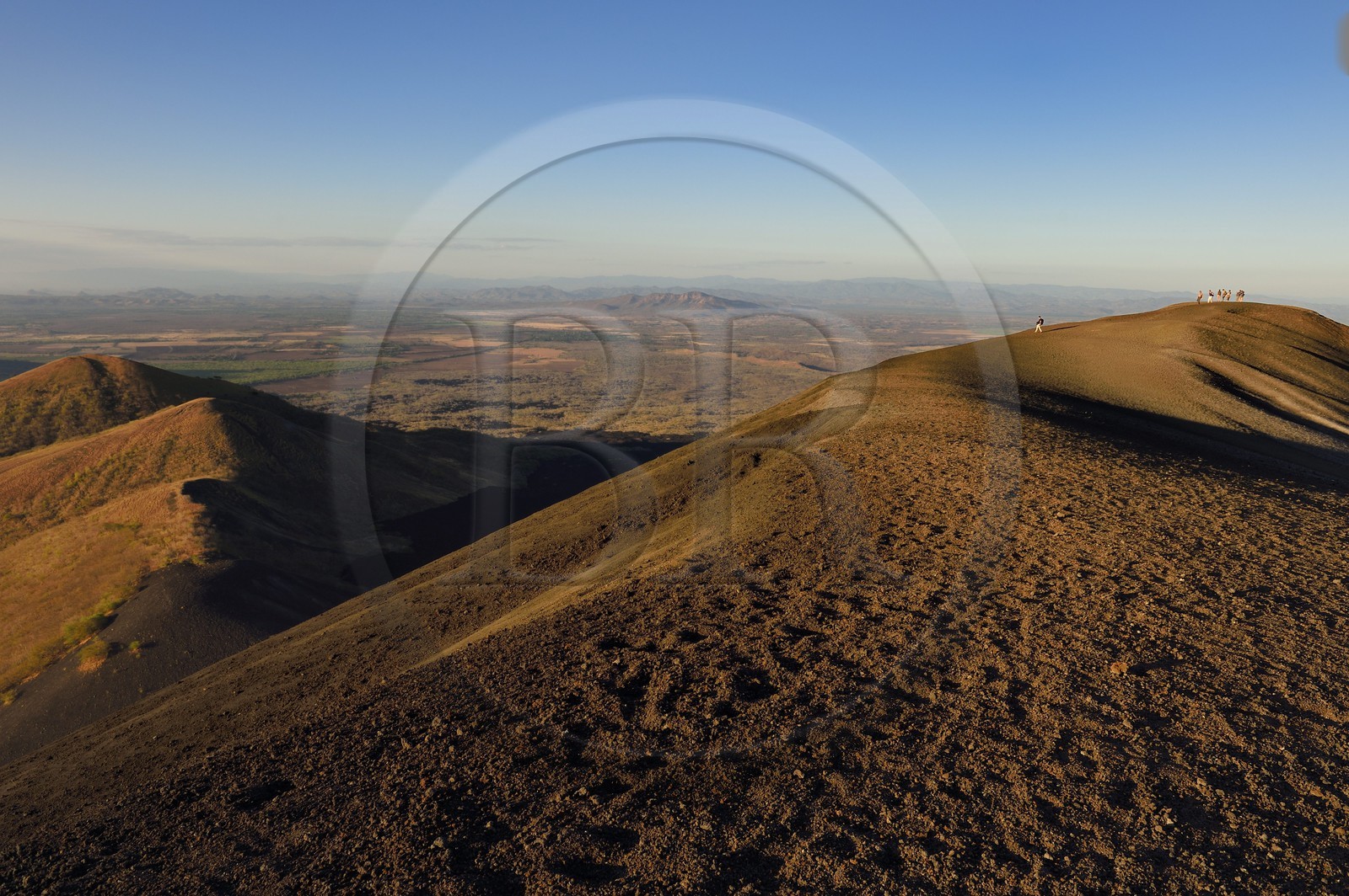 Nicaragua, région de Leon, Volcan Cerro Negro dans la cordillère des Maribios (ou Marrabios)