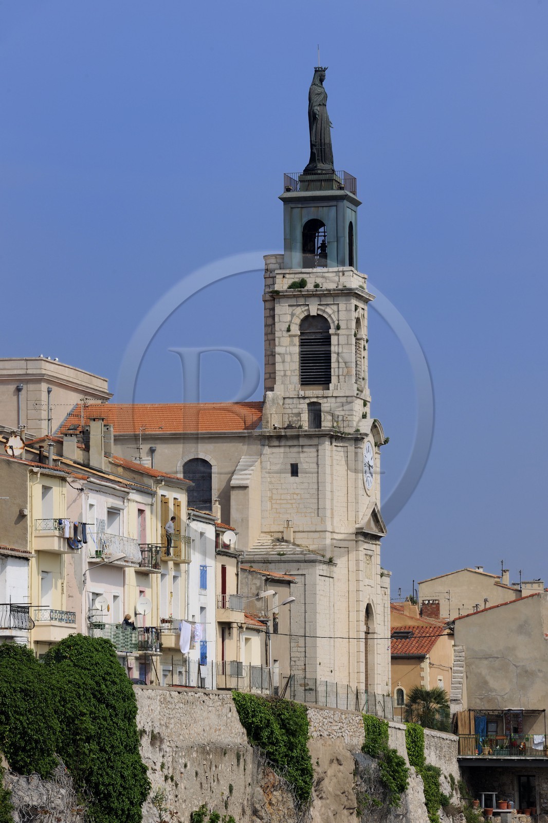 France, Hérault (34), Sète, l’église décanale Saint-Louis