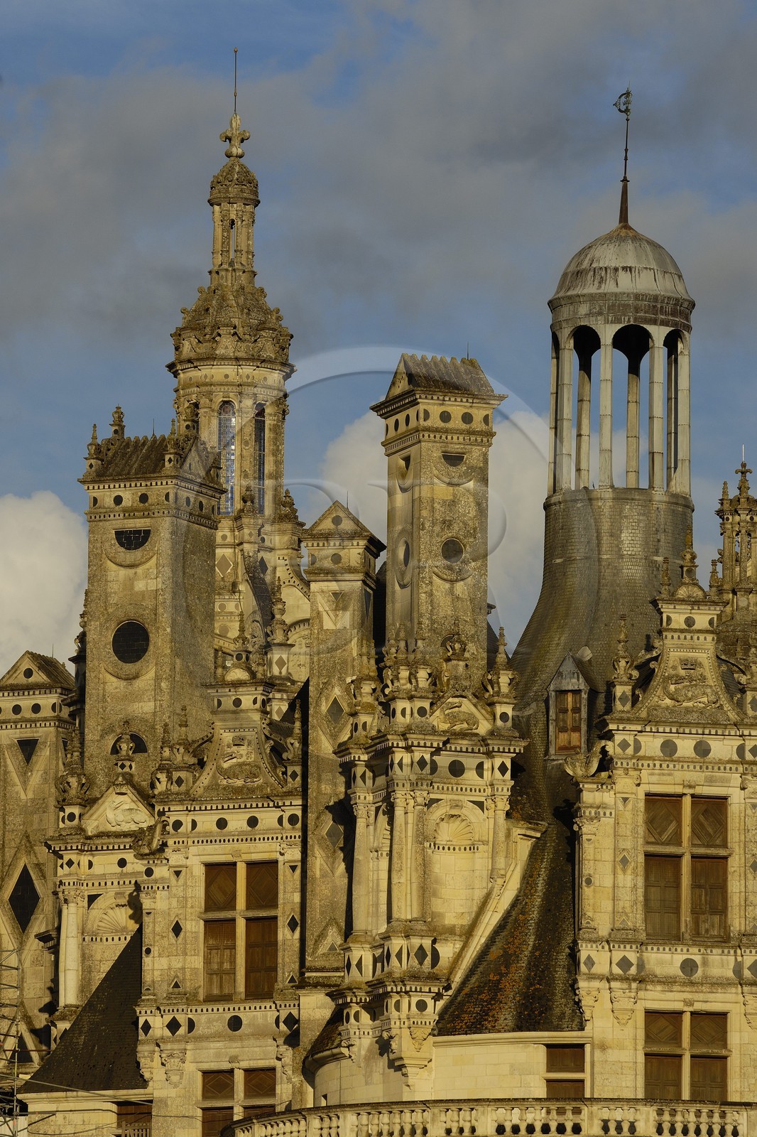 France, Loir et Cher (41), Vallée de la Loire classée Patrimoine Mondial de l' UNESCO, château de Chambord
