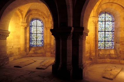 France, Seine-Saint-Denis (93), la crypte de la basilique Saint-Denis