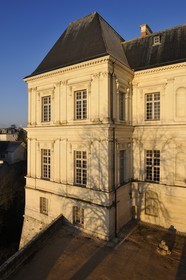 France, Loir-et-Cher (41), vallée de la Loire classée au Patrimoine Mondial de l'UNESCO, château de Blois, l'aile Mansart Gaston d'Orléans