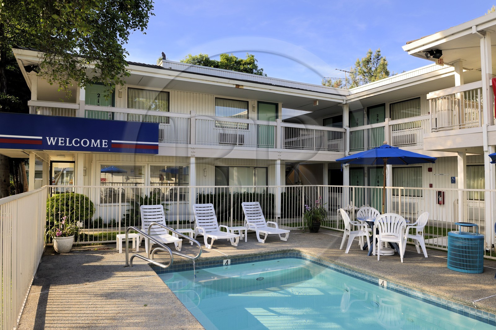 Etats-Unis, Californie, Oakland Embarcadero, Motel M6 du groupe Accor