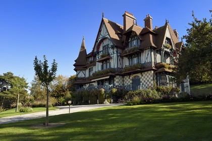 France, Calvados, Pays d'Auge, Deauville, Strassburger Villa